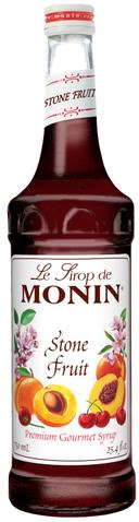 Monin Stone Fruit Syrup, 750 Milliliter -- 12 per case