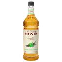 Monin Vanilla Zero Calorie Natural Flavoring, 1 Liter -- 4 per case.