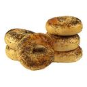 Just Bagels Poppy Bagel, 4 Ounce -- 48 per case
