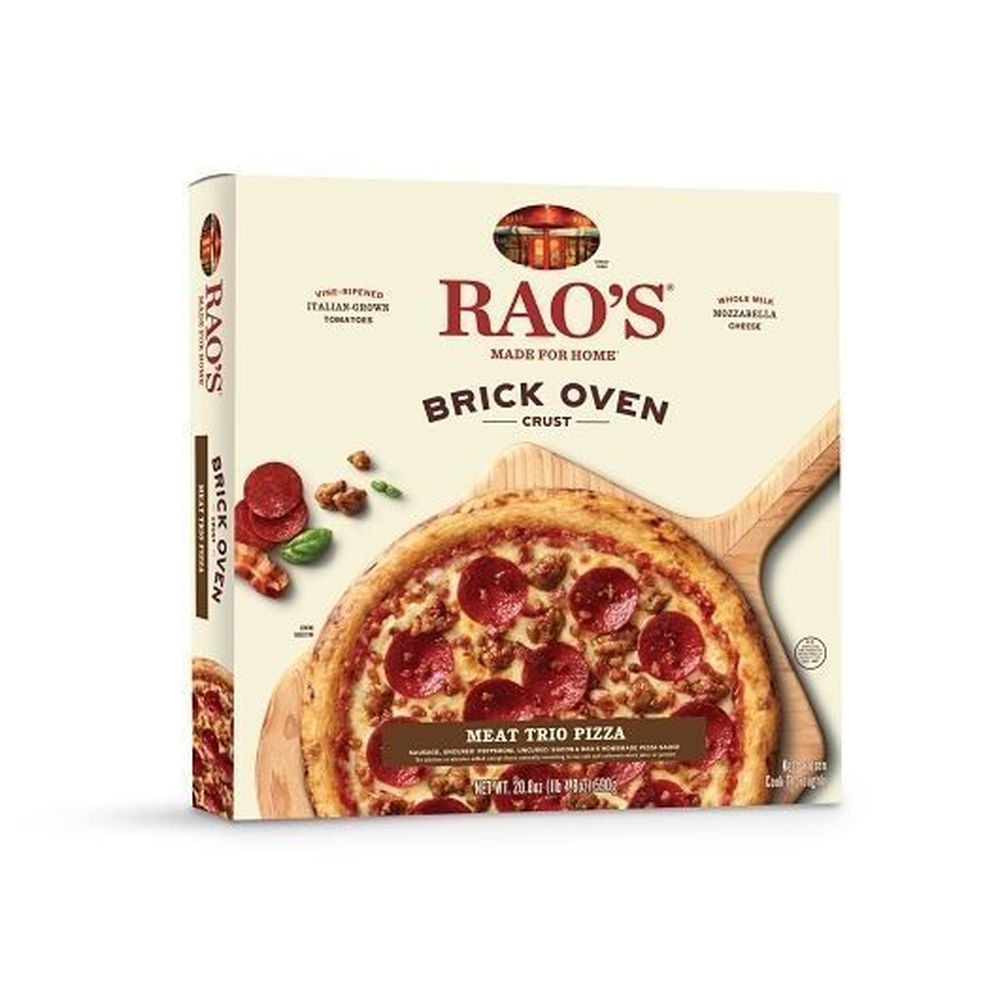 Raos Specialty Brick Oven Meat Trio Pizza, 20.8 Ounce -- 12 per case