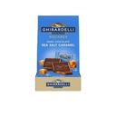 Ghirardelli Sea Salt Caramel Dark Chocolate Bar, 9 Ounce - 5 per case