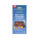 Ghirardelli Dark Chocolate Sea Salt Caramel Squares Bar, 4.8 Ounce -- 10 per case