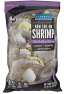 Seamazz 26/30 Tail On Raw White Shrimp, 20 Pound