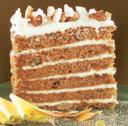 Sweet Street The Big Line Unsliced Big Carrot Cake -- 2 per case.