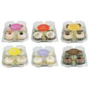 Sweet Street Original Cupcake Variety Pack - 4 per pack -- 8 packs per case.