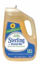 Sterling Sunflower Salad Oil, 1 Gallon -- 3 per case.