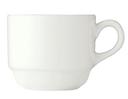 Syracuse China Slenda Stacking Tea Cup, 9 Ounce -- 36 per case.