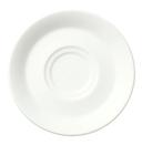 Syracuse China Slenda Undecorated Royal Rideau Body Chateau Tea Saucer, 6 1/4 inch -- 36 per case.