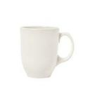 Syracuse China Cantina White Uncarved Mug, 11 Ounce -- 12 per case.