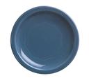 Syracuse China Cantina Colored Glaze Blueberry Carved Plate, 6 1/4 inch -- 12 per case.