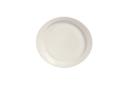 Syracuse China Cascade Flint Body Design Patented Medium Rim Great Plate, 10 7/8 x 9 5/8 inch -- 12 per case.