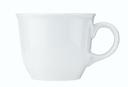 Syracuse China Reflections Aluma White Body Tea Cup, 8 Ounce -- 36 per case.