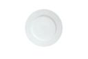 Syracuse China Reflections Aluma White Body Plate, 6 5/8 inch -- 36 per case.