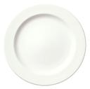 Syracuse China Slenda Undecorated Royal Rideau Body Plate, 6 1/4 inch -- 36 per case.