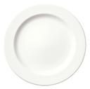 Syracuse China Slenda Undecorated Royal Rideau Body Plate, 12 1/8 inch -- 12 per case.