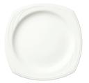 Syracuse China Porcelain Square Plate, 6.25 inch -- 36 per case.