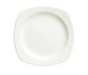 Syracuse China Slenda Porcelain Square Plate, 7.25 inch -- 36 per case.