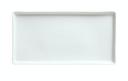 Syracuse China Chefs Selection Aluma White Tray, 13 x 6.75 inch -- 12 per case.