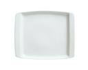 Syracuse China Chefs Selection Aluma White Handled Platter, 11.25 x 9.38 inch -- 12 per case.