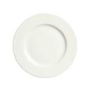 Syracuse China Silk Porcelain Wide Rim Plate, 11 inch -- 12 per case.