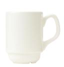 Syracuse China Slenda Royal Rideau Stacking Mug, 8 Ounce -- 36 per case.