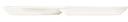 Syracuse China Slenda Royal Rideau 2-Well Serving Teardrop Tray , 11.25 x 3.75 inch -- 12 per case.