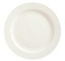Syracuse China Flint White Undecorated Frama Plate, 10 5/8 inch -- 12 per case.