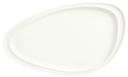 Syracuse China Slenda Porcelain Triform Plate, 13.75 inch -- 12 per case.