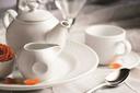 Syracuse Lunar Universal White Tea Pot, 15 Ounce -- 12 per case.