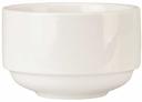 Libbey 999023705 Porcelain Rigel Stacking Bouillon Bowl -- 36 per case.
