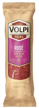Volpi Rose Salame Chub, 8 Ounce -- 12 per case.