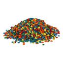 Sprinkle King Bright Confetti Blend Non Partially Hydrogenated Decorettes, 5 Pound -- 4 per case.
