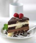 The Original Cakerie Super Size Tuxedo Truffle Mousse Dessert Cake -- 2 per case.