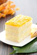 The Original Cakerie Mango Mousse Dessert Cake -- 2 per case.