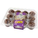 Two Bite Premium Triple Chocolate Cupcakes, 0.63 Pound -- 12 per case