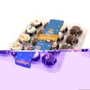 Two Bite Brownies with White Frosting and Multicolored Confetti Sprinkles - Party Platter, 14 Ounce -- 12 per case