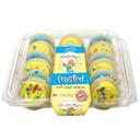 Kimberleys Bakeshoppe Spring Vanilla Mini Soft Sugar Cookies with Yellow and Blue Frosting, 9.4 Ounce -- 12 per case