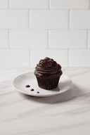 The Cheesecake Factory Bakery Blackout Medium Cupcake, 3.18 ounce -- 32 per case