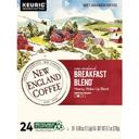 New England Coffee Breakfast Blend K-Cup Coffee Pod, 24 count -- 4 per case