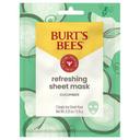 Burts Bees Cucumber Refreshing Sheet Mask, 48 count