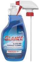 Glance Powerized Glass and Surface Cleaner, 32 Ounce Capped Spray Bottle -- 4 per case