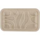 World Centric Plastic Lined Molded Fiber Tray, 50 count - 10 per case