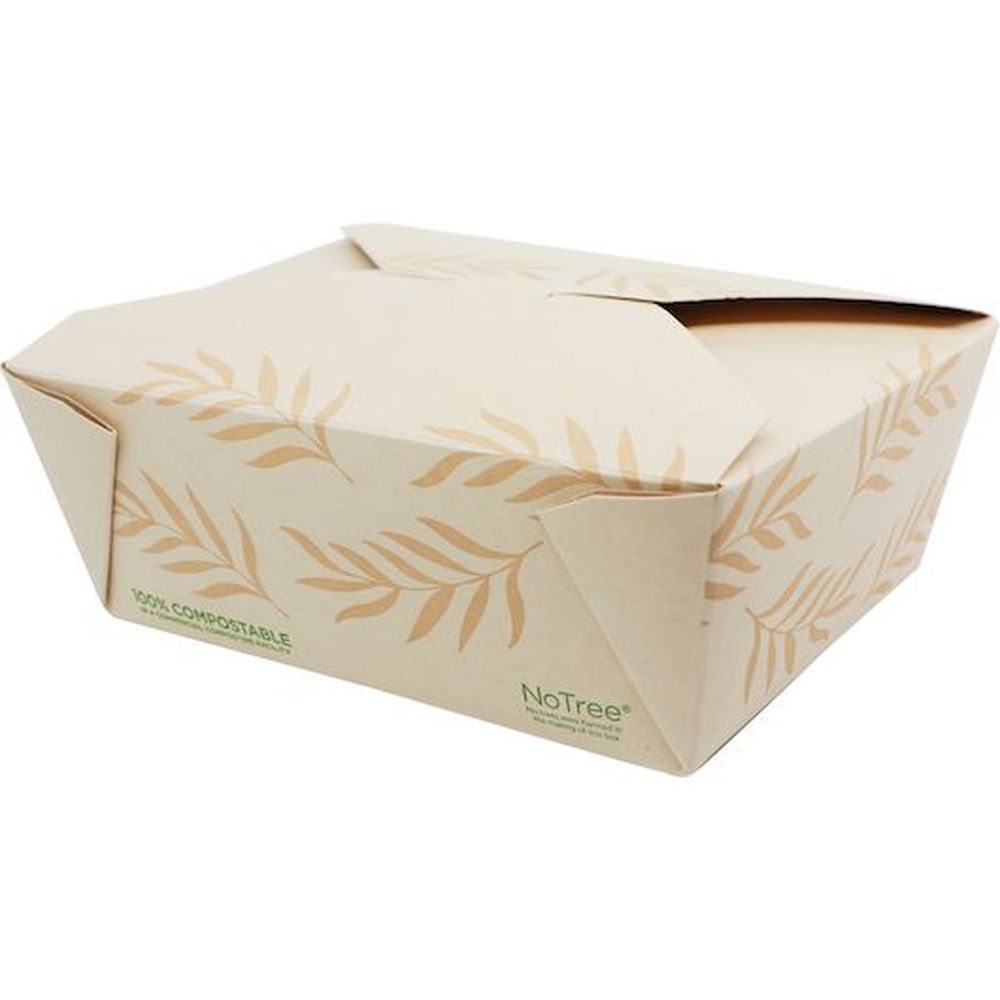 World Centric Number 8 Take Out Container, 50 count - 6 per case