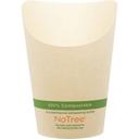 World Centric 5.5 Ounce Capacity Paper French Fry Scoop Cup, 50 count - 20 per case