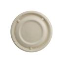 World Centric Unbleached Plant Fiber Barrel Bowl Lid Only, 50 count  -- 10 per case