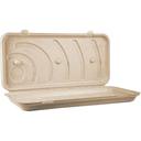 World Centric Unbleached Plant Fiber Compostable Flat Bread Pizza Box, 50 count -- 4 per case