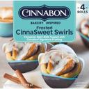 Cinnabon Frosted Cinnasweet Swirls, 9.6 Ounce - 6 per case