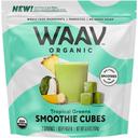 Waav Organic Tropical Greens Smoothie Cubes, 12 count -- 6 per case