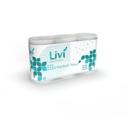 Solaris Livi Ultra Premium White 2 Ply Bath Tissue, 425 count -- 36 per case.