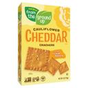 From The Ground Up Cheddar Cauliflower Cracker, 4 Ounce -- 6 per case